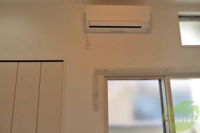 その他設備　エアコンが付いていて引越し日から安心ですね。