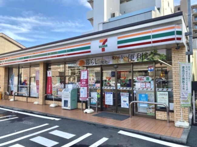 コンビニ　セブンイレブン 大田区羽田1丁目店（コンビニ）まで488m