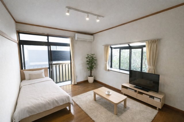 居室・リビング　家具配置イメージ画像です