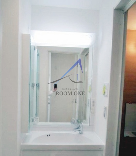 洗面設備　洗面台です。