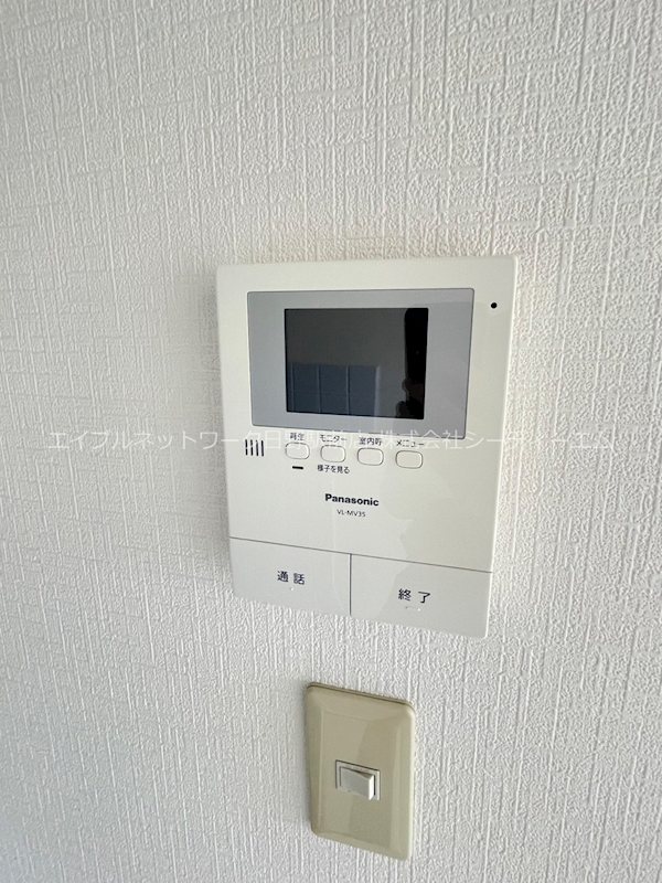 セキュリティ　203号室の写真です。