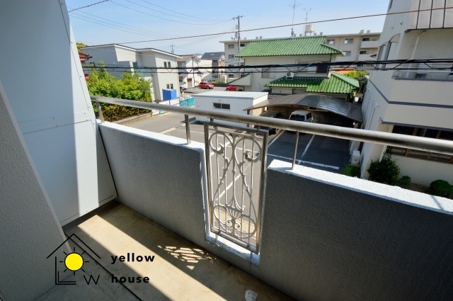 バルコニー　広々使えるキッチン