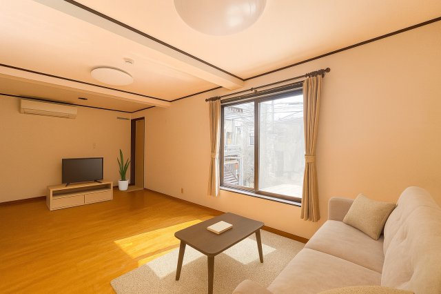 居室・リビング　家具配置イメージ画像です