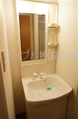 洗面設備　写真は反転のお部屋です