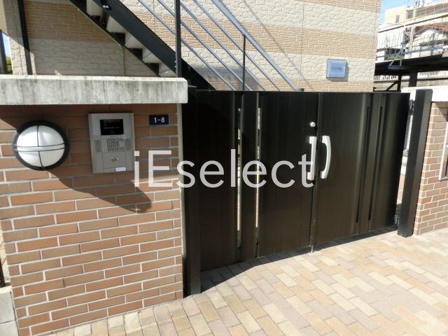セキュリティ　オートロックエントランスゲート