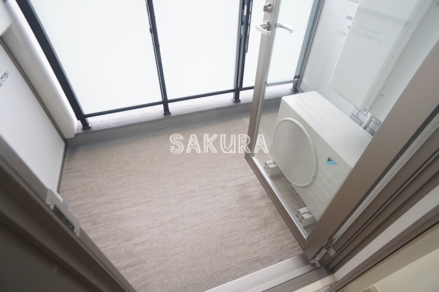 バルコニー　便利で嬉しいバルコニー付きです♪