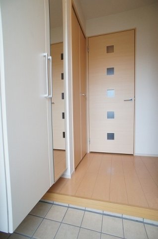 玄関　ゆったりとした玄関です