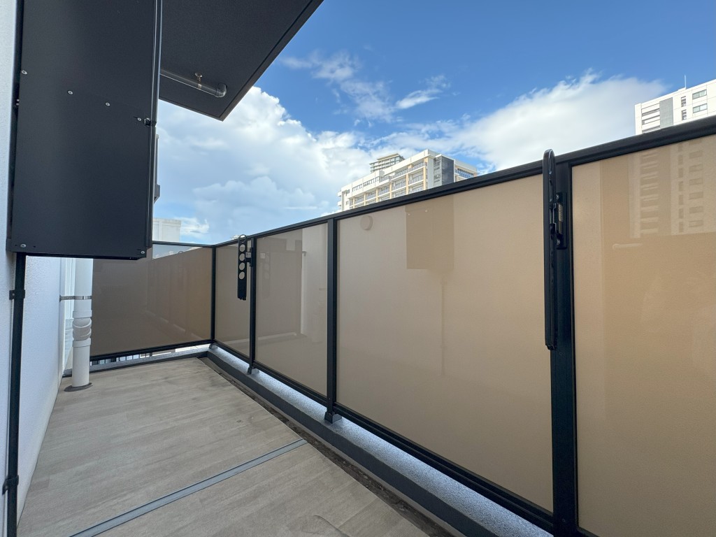 バルコニー　落ち着いた時間を過ごせるバルコニーです