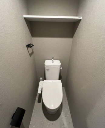 トイレ　ゆったりとした空間のトイレです