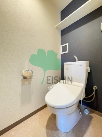 トイレ　清潔感のあるトイレです。