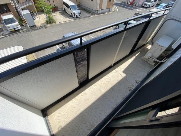 バルコニー　日当たり良好！