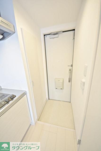 玄関　シューズボックス完備の玄関