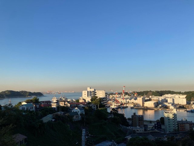 眺望　海が見えます