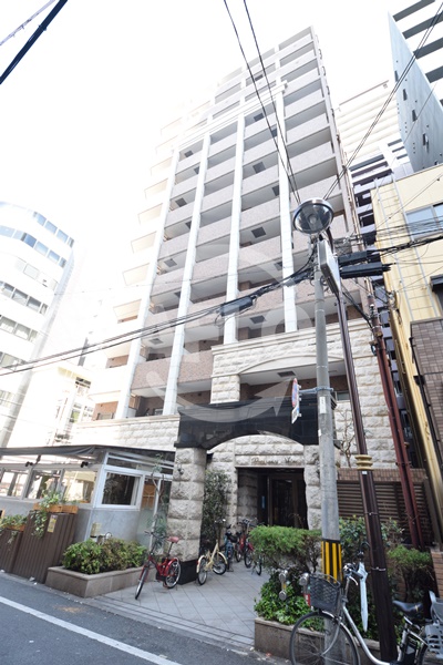 建物外観　プレサンス心斎橋タイミックス　綺麗な外観