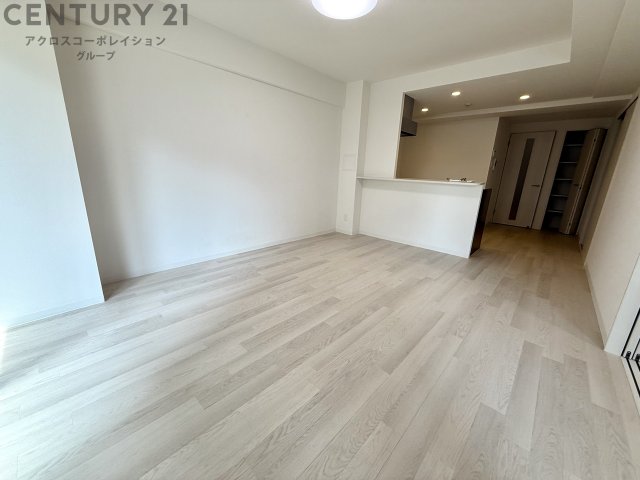 居室・リビング　カウンターキッチンです