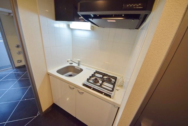 キッチン　2口ガスシステムキッチン