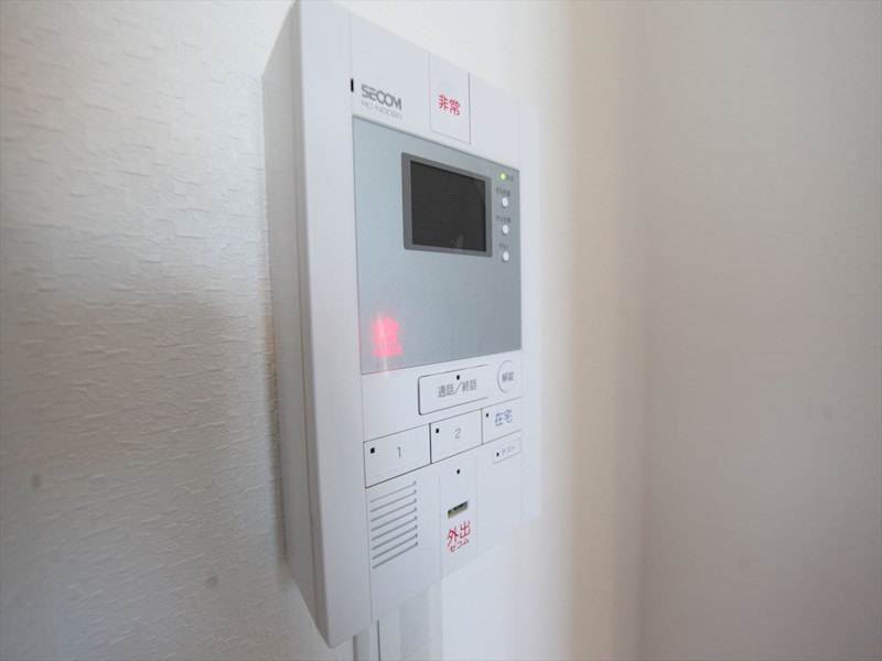 セキュリティ　ＴＶモニター付インターホン　セコムホームセキュリティ加入済