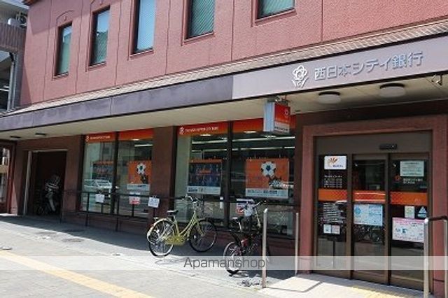 銀行　（株）西日本シティ銀行／唐人町支店（銀行）まで119m