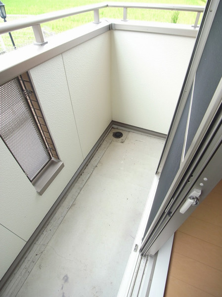 バルコニー　別の部屋の写真です。