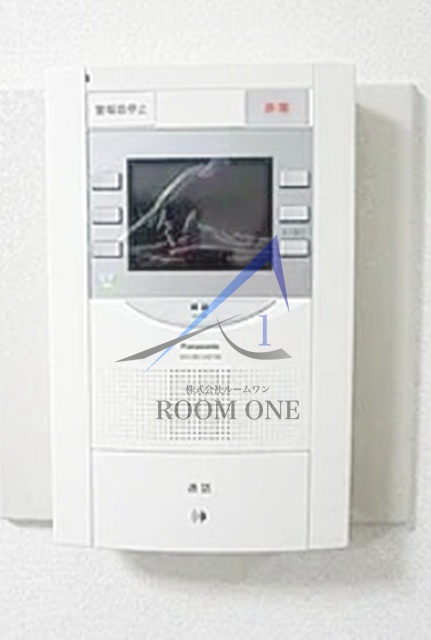セキュリティ　モニター付インターホンです。