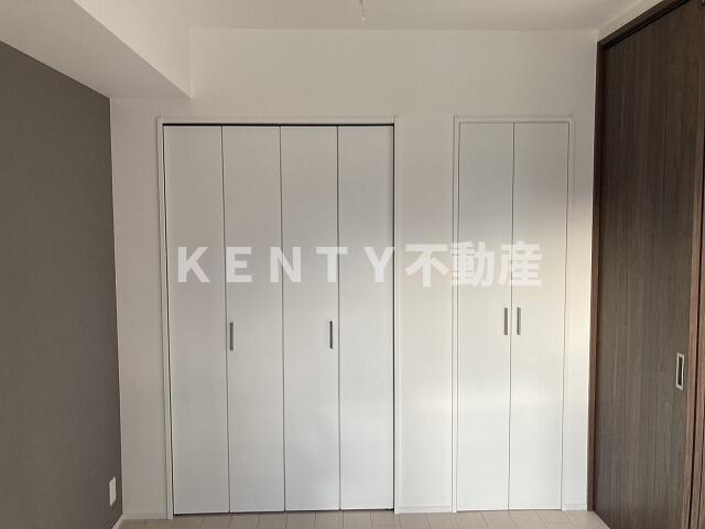 収納　大きなスペースがあり、収納には困りません