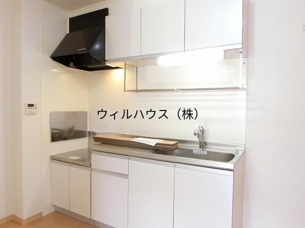 キッチン　ガスコンロ設置可！