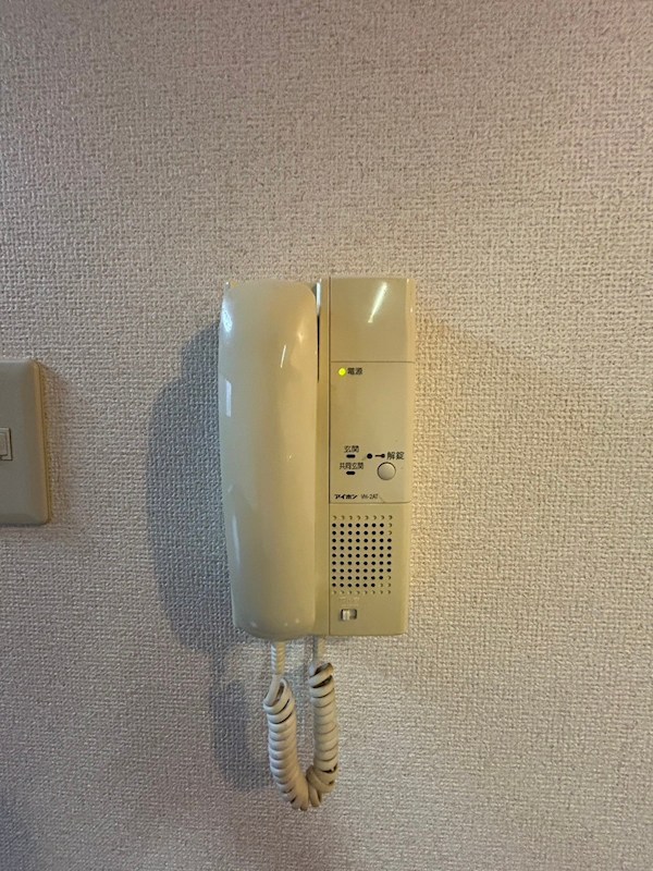 セキュリティ　安心のセキュリティ設備付き。