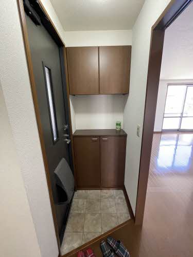 玄関　明るい玄関です