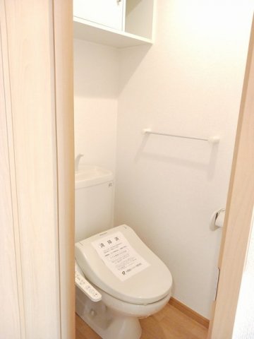 トイレ　ゆったりとした空間のトイレです