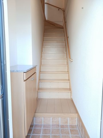 玄関　落ち着いた玄関です