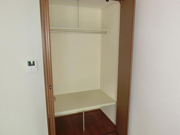 収納　クローゼット！