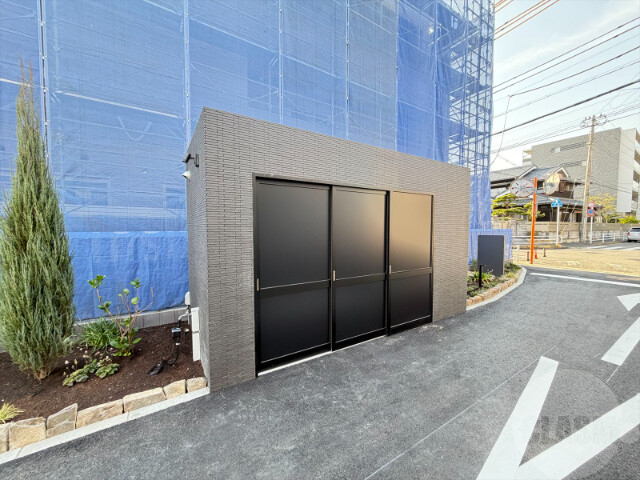 ロビー　建築中
