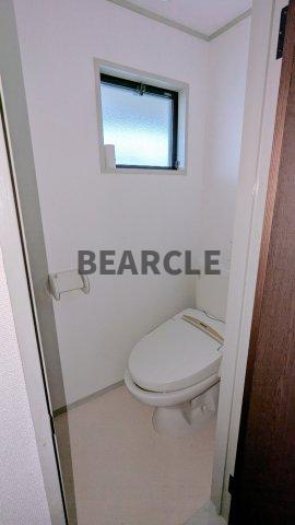 トイレ　ゆったりとした空間のトイレです