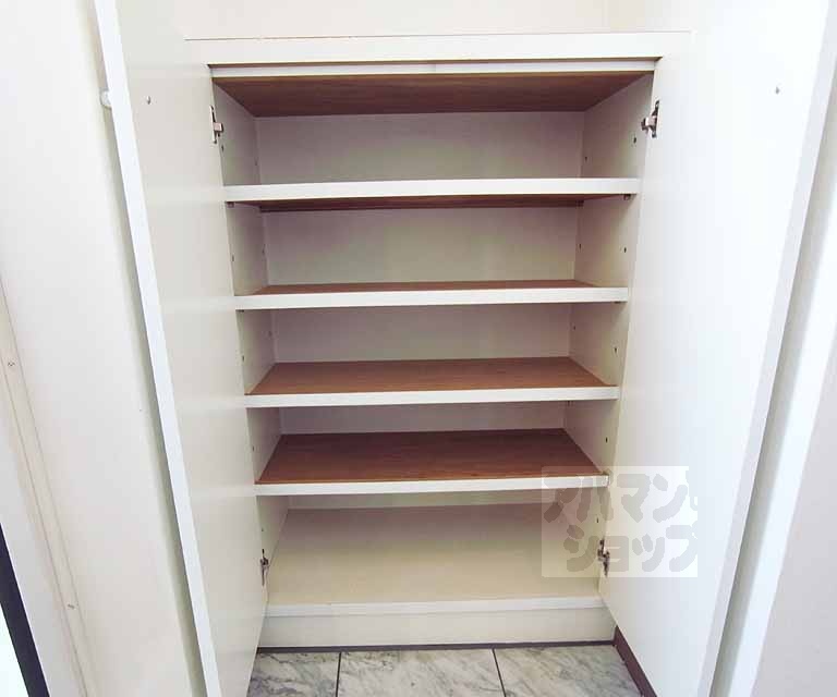 収納　玄関もスッキリしますね・