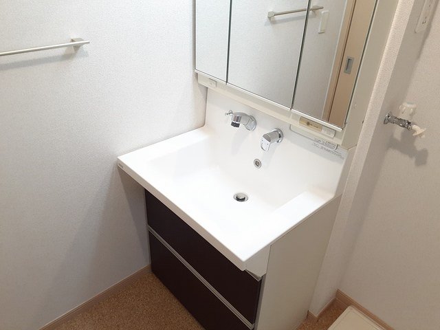 洗面設備　洗面所です