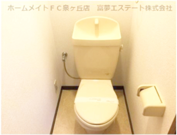 トイレ　清潔感のあるトイレです