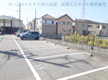 駐車場　駐車場があります