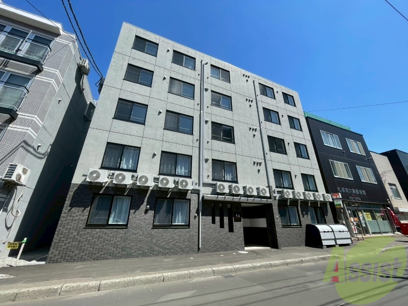 建物外観　札幌市中央区南六条西「華月ＳＡＰＰＯＲＯ」