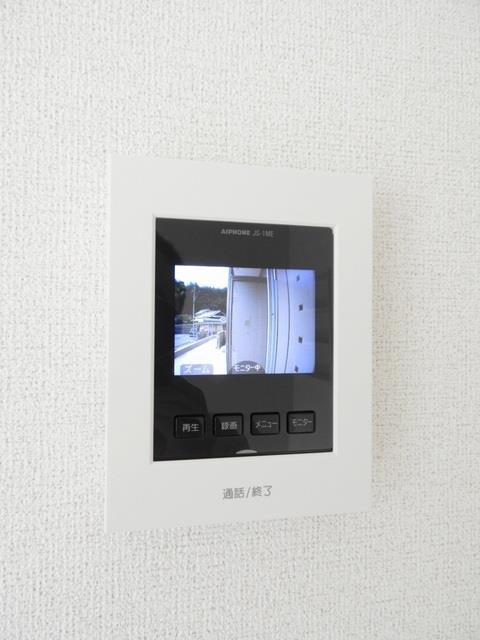 セキュリティ　お部屋から来客者を確認できるTVドアホン！