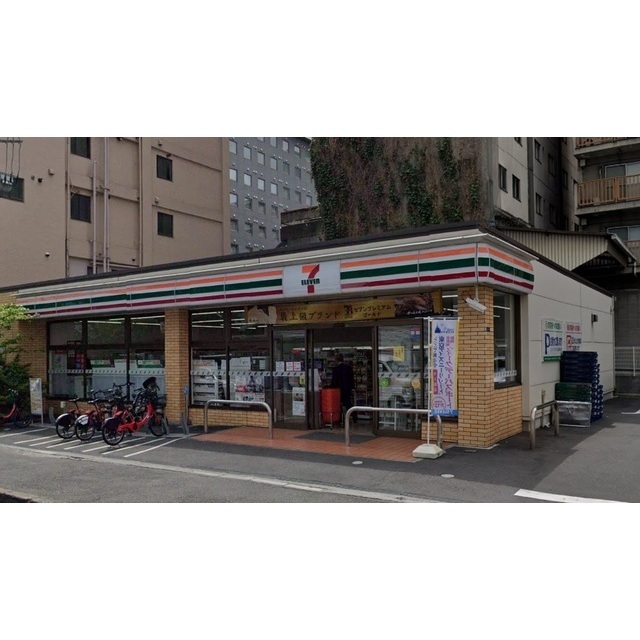 コンビニ　セブン‐イレブン　港区芝浦ふ頭店（コンビニ）まで200m