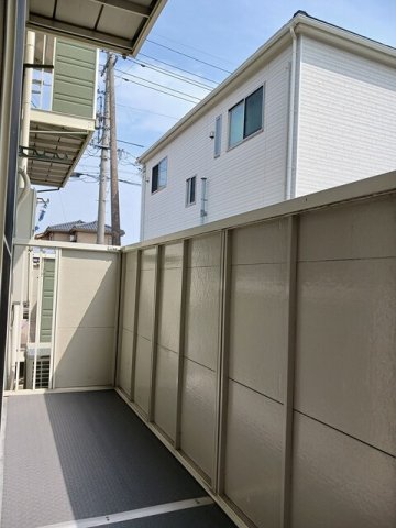 バルコニー　バルコニーがあります