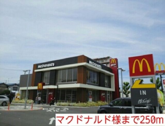 飲食店　マクドナルド様（飲食店）まで250m