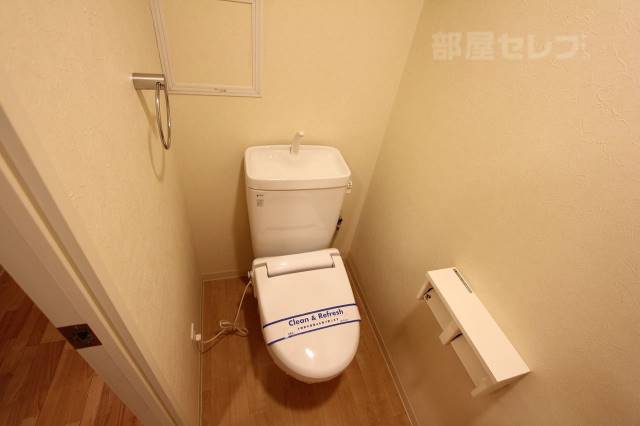 トイレ　お手洗いも機能的です。