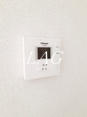 セキュリティ　モニター付インターホンです。