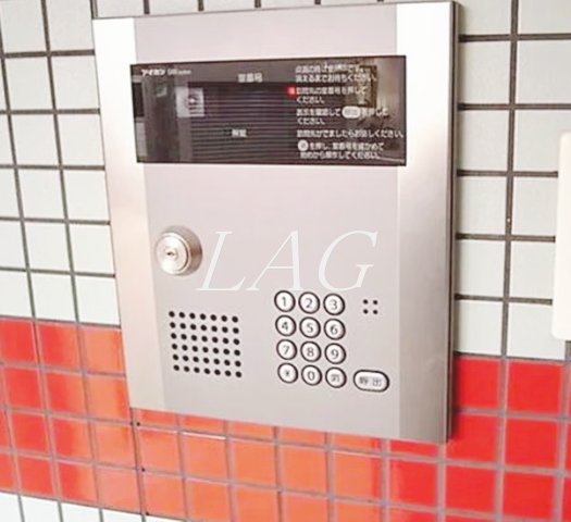 セキュリティ　オートロックです。