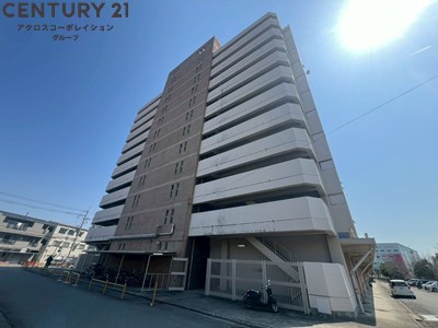 建物外観　エレベータ付きで、高層階でも便利☆