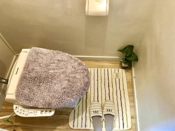 トイレ　モデルルームの写真です