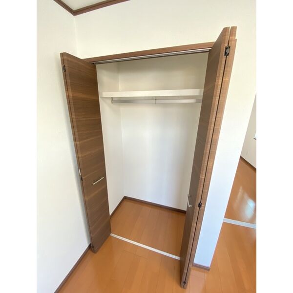 収納　クローゼット付きです！