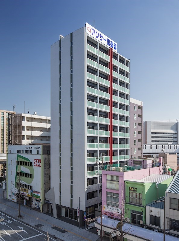 建物外観　模様替えのしやすい縦長の間取り。