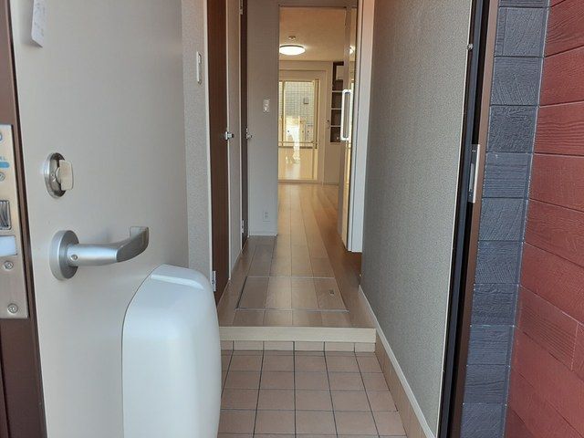 玄関　毎日通る玄関はこちらです